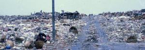 City garbage dump Bangkok